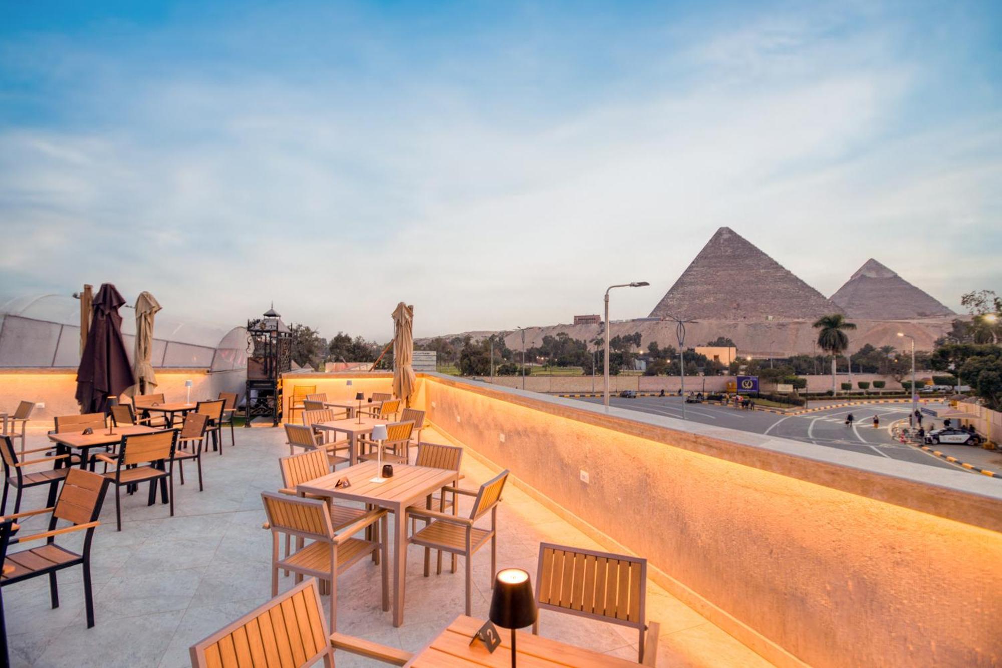 La Boutique Hotel - Vue Des Pyramides Kafrat al Jabal Exterior photo